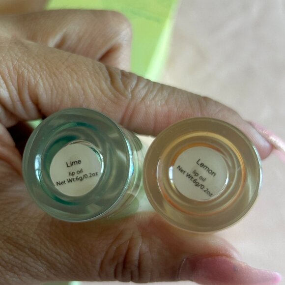 New! KAB COSMETICS Lemon + Lime Lip Oil Duo - Picture 6 of 6